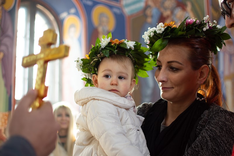 Beba I Mama Krstenje